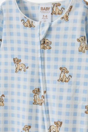 The Lion King Long Sleeve Zip Romper