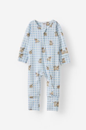 The Lion King Long Sleeve Zip Romper