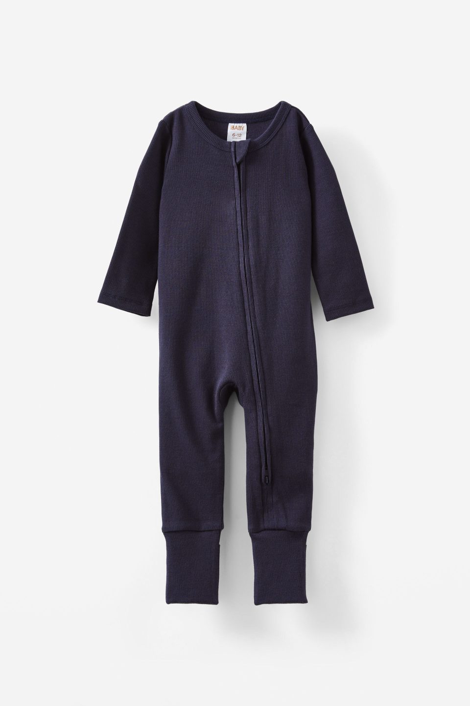 The Billie Long Sleeve Rib Romper