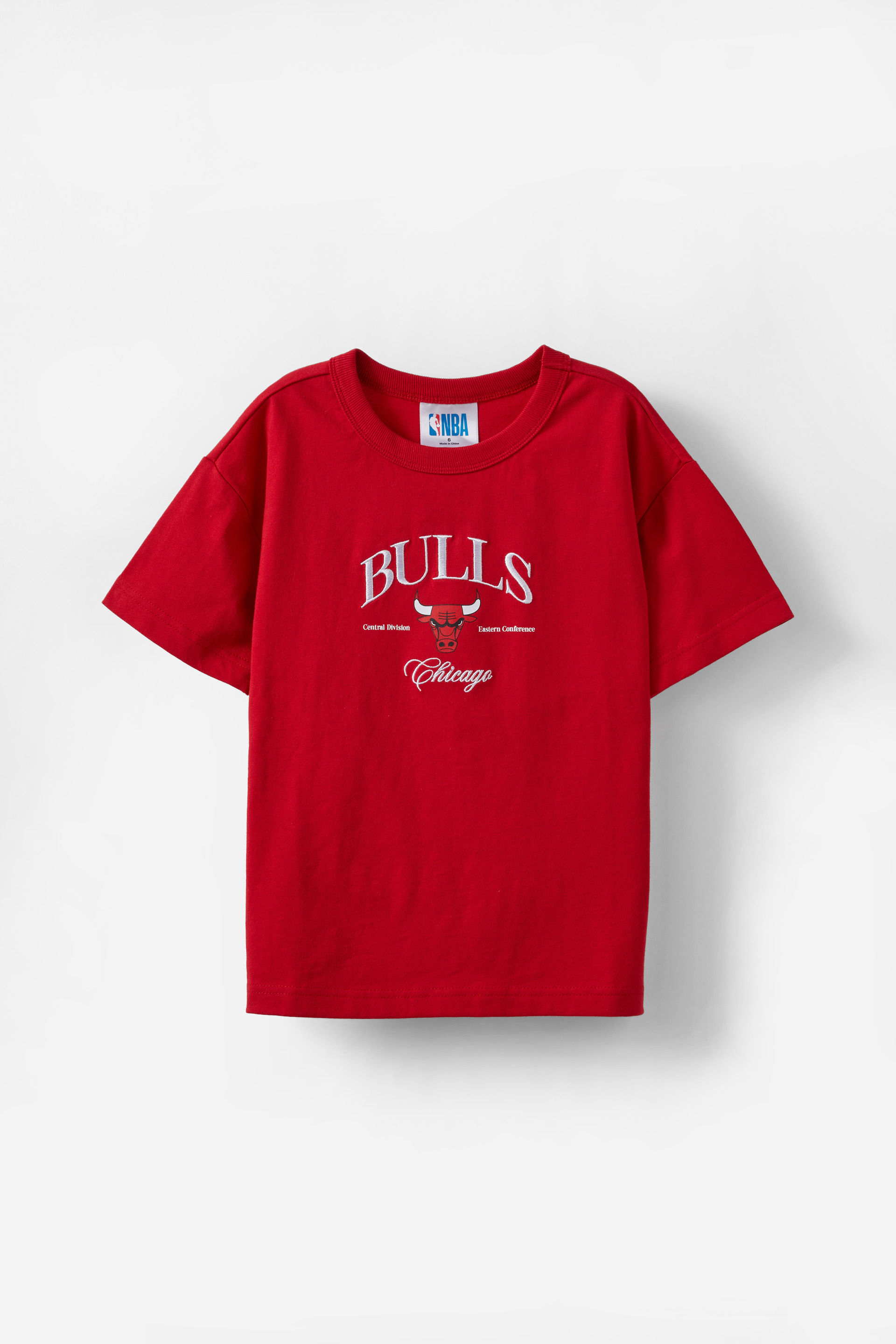 NBA Chicago Bulls Drop Shoulder Short Sleeve Tee
