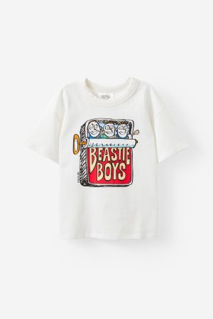 LA Lakers Drop Shoulder Short Sleeve Tee