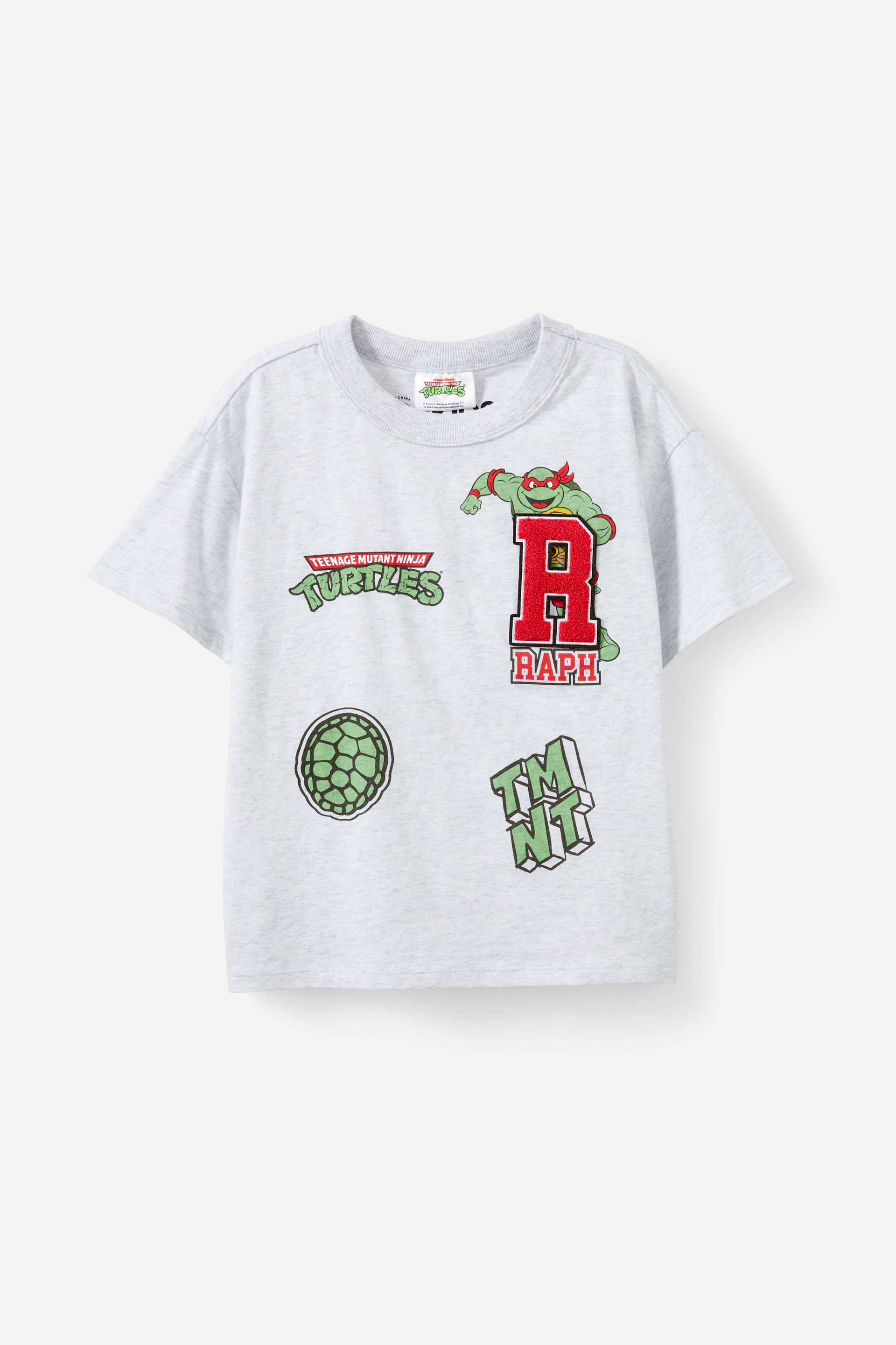 Ninja Turtles Drop Shoulder Short Sleeve Tee