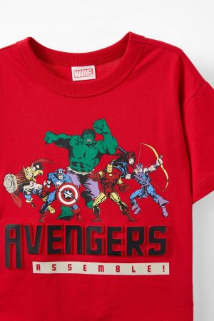 LA Lakers Drop Shoulder Short Sleeve Tee