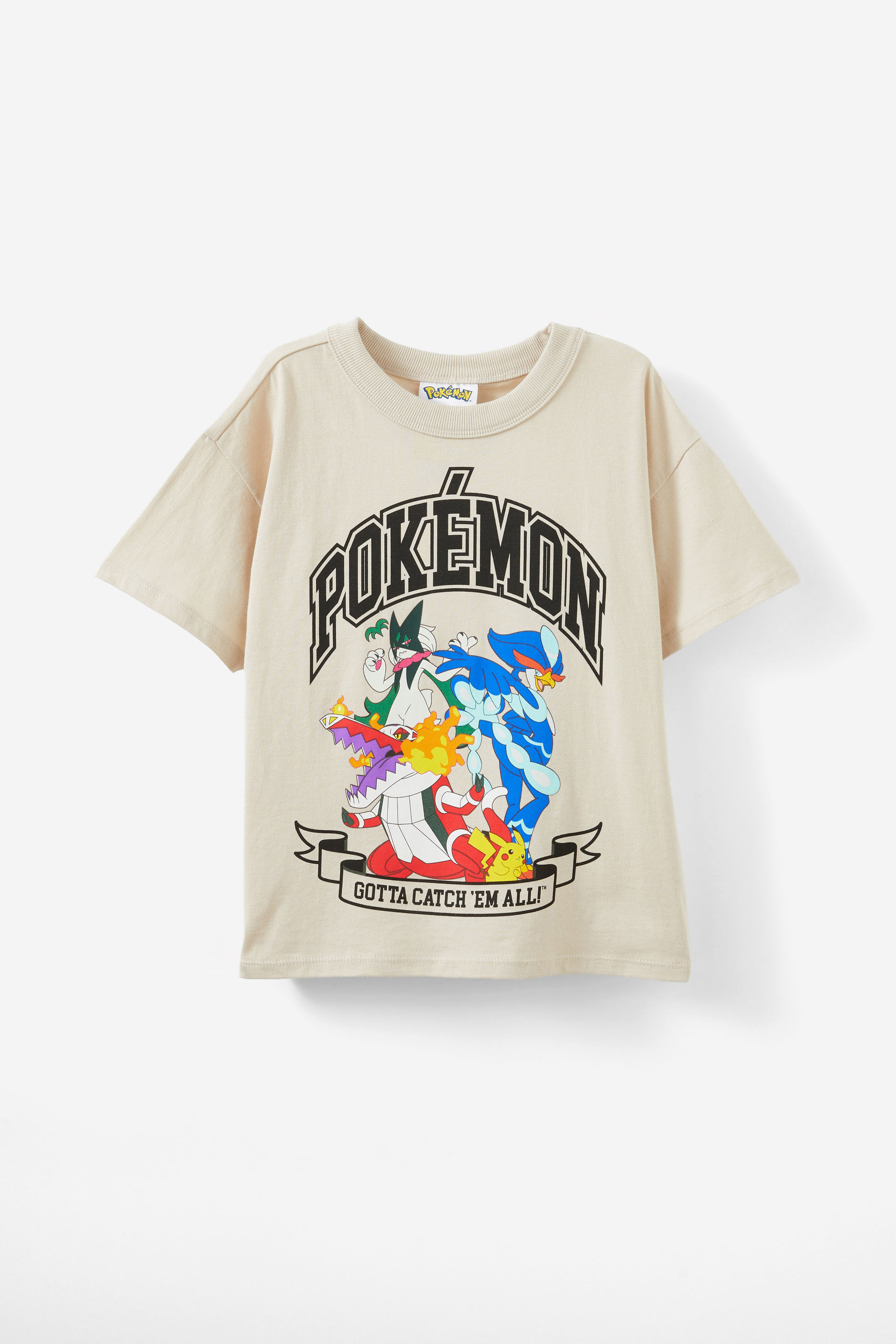 Pokémon Drop Shoulder Short Sleeve Tee