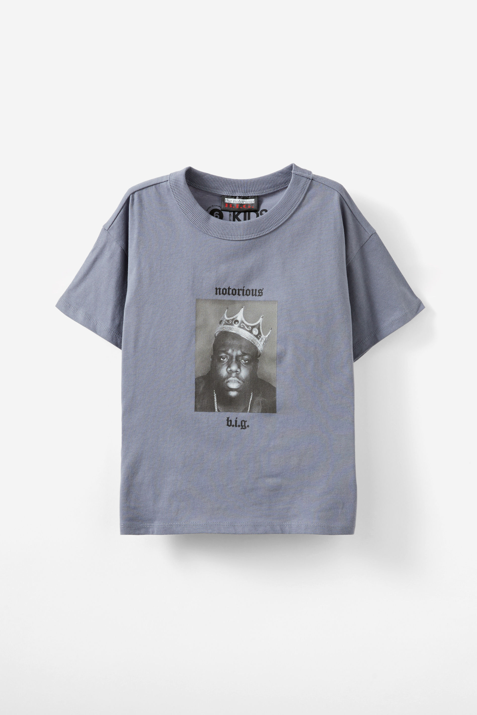 Biggie Drop Shoulder Short Sleeve Tee