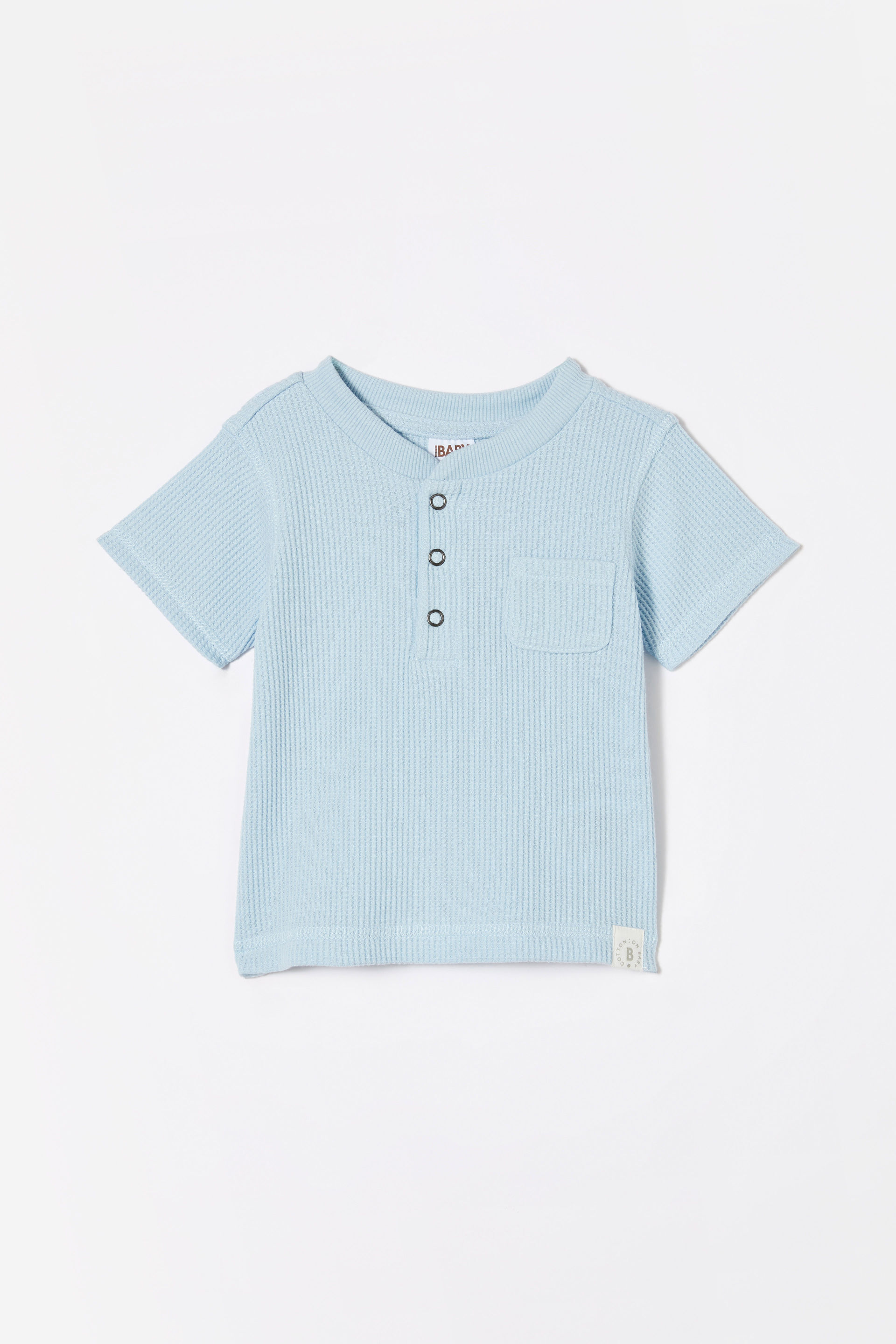 Magnus Short Sleeve Placket Top