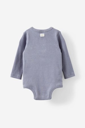 The Long Sleeve Rib Pocket Bubbysuit