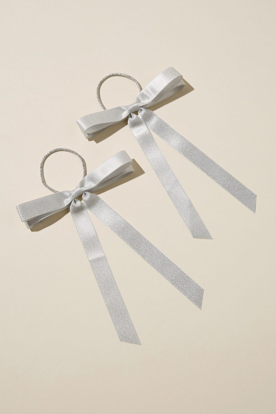 Bailee Bow Hair Tie 2Pk