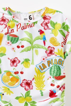 Florence S/S Rashie And Bikini Bottom Set