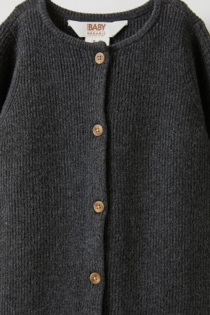 Organic Knit Long Sleeve All In One