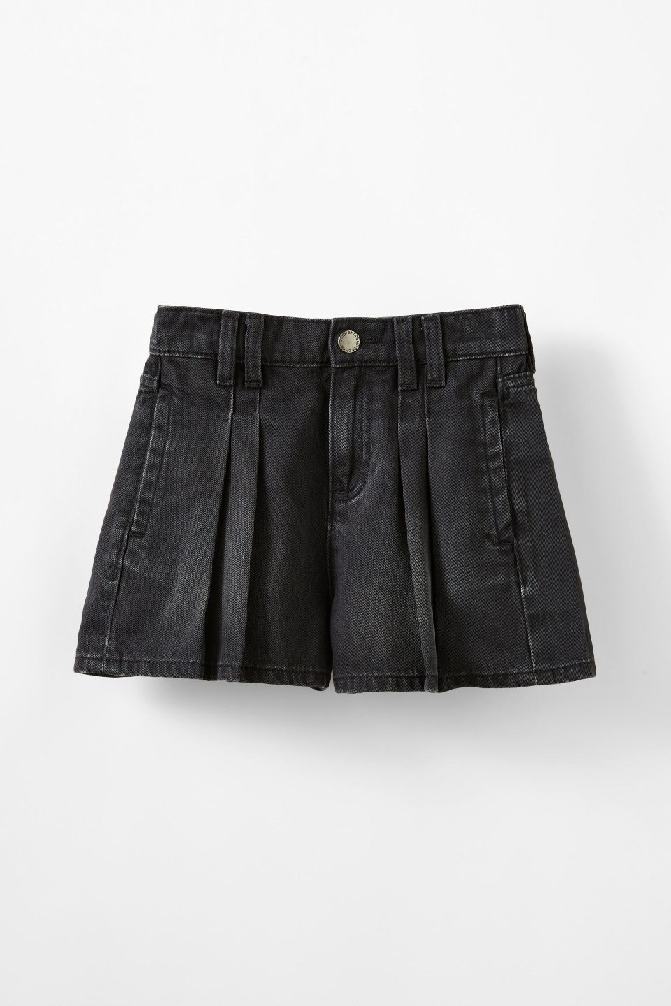 Sarai Pleat Front Denim Short