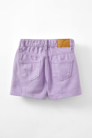 Sarai Pleat Front Denim Short