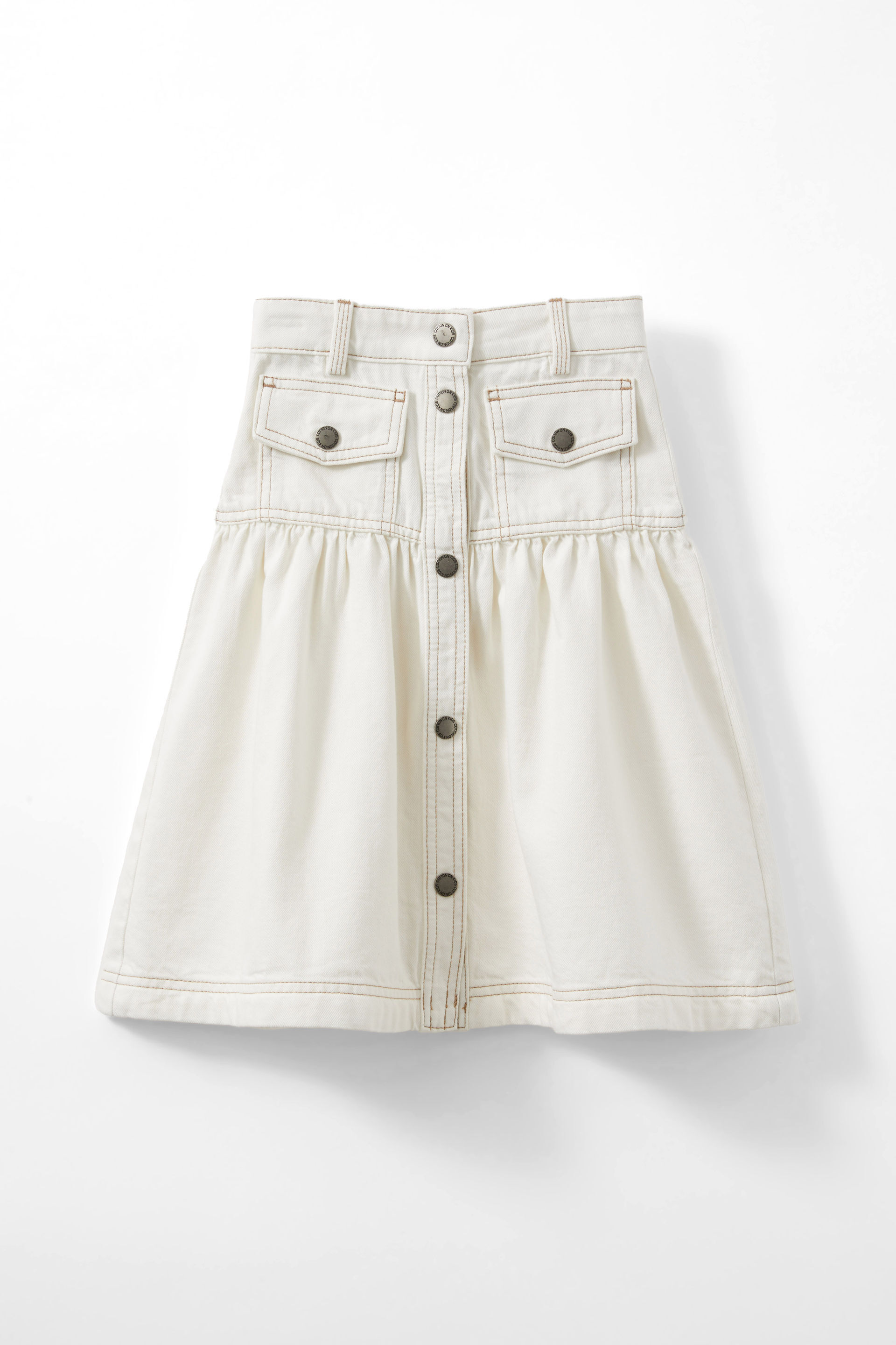 Cherie Denim Midi Skirt