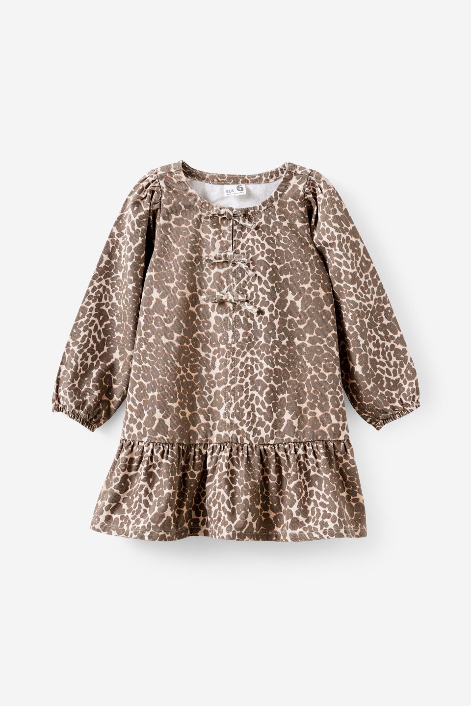 Betty Bow Front Denim Dress