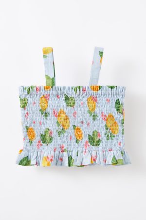 Scarlette Shirred Top