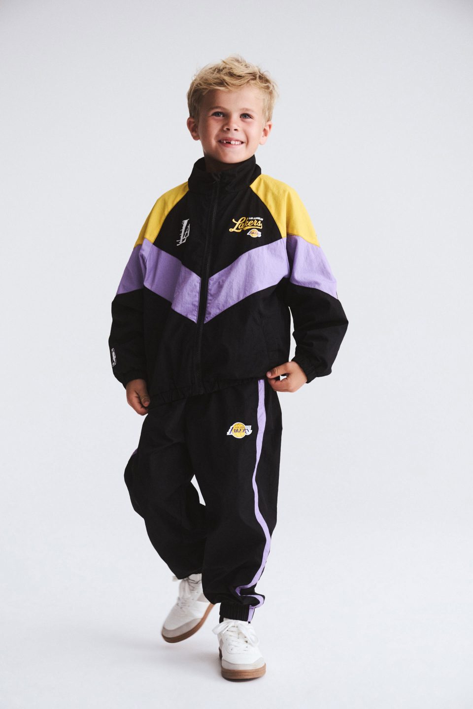 NBA LA Lakers Zip Through Sports Jacket