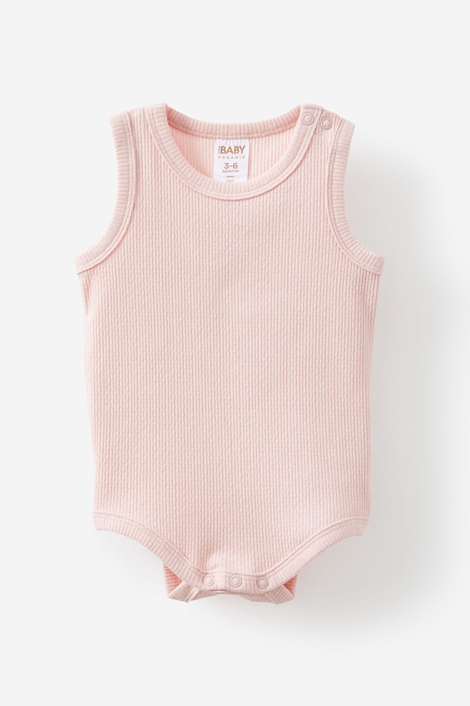 Organic Pointelle Sleeveless Bubbysuit