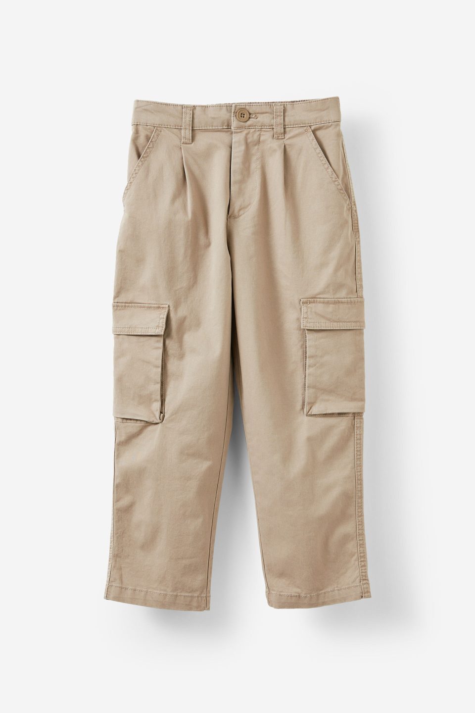 Pleat Front Cargo Pant