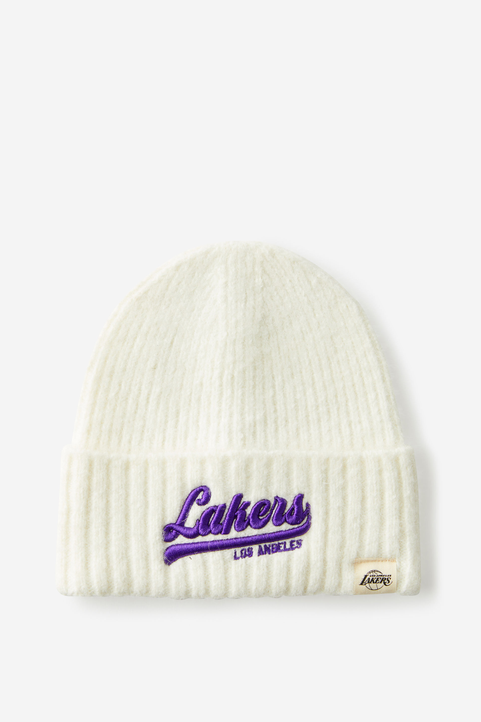 LA Lakers NBA Soft Marle Beanie