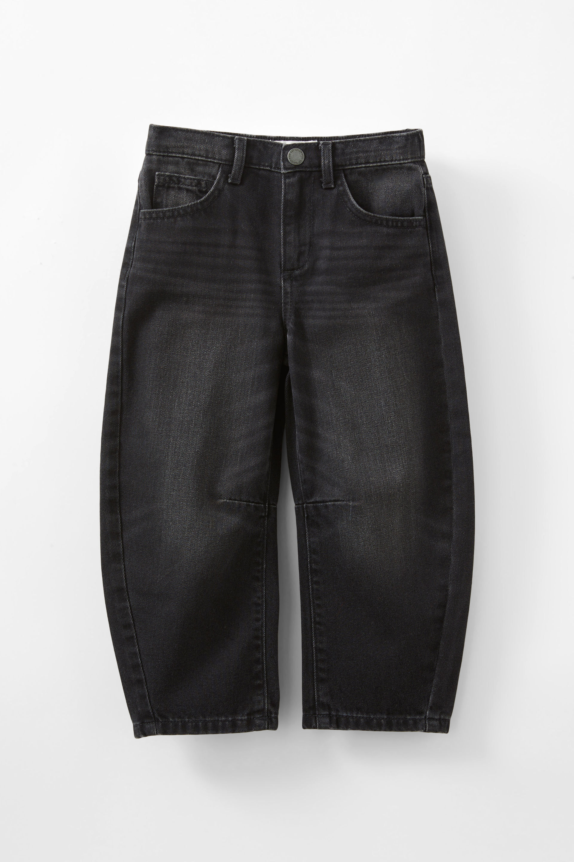 Unisex Barrel Leg Denim Jean