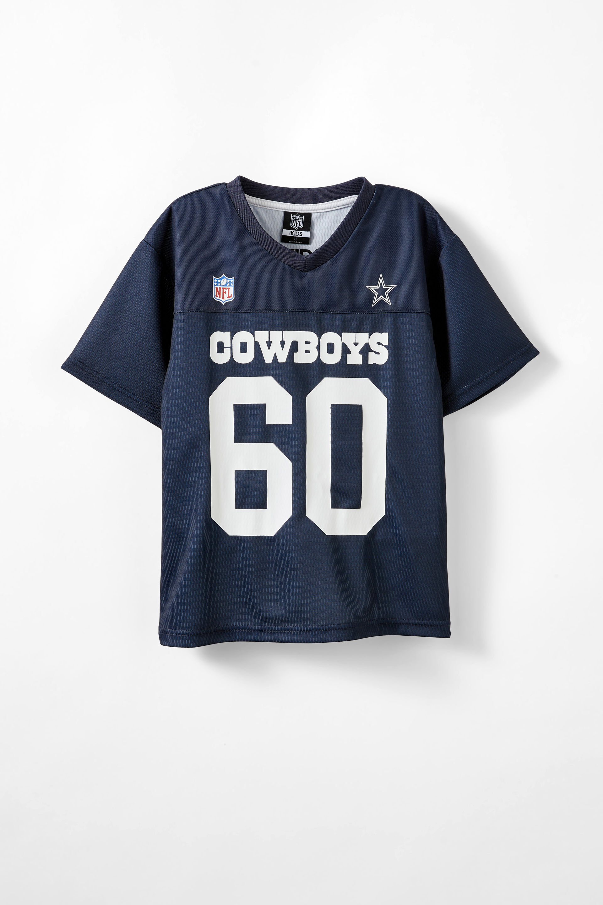 Dallas Cowboys Girls Oversize Football Jersey