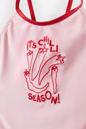 Helen Frill Back One Piece