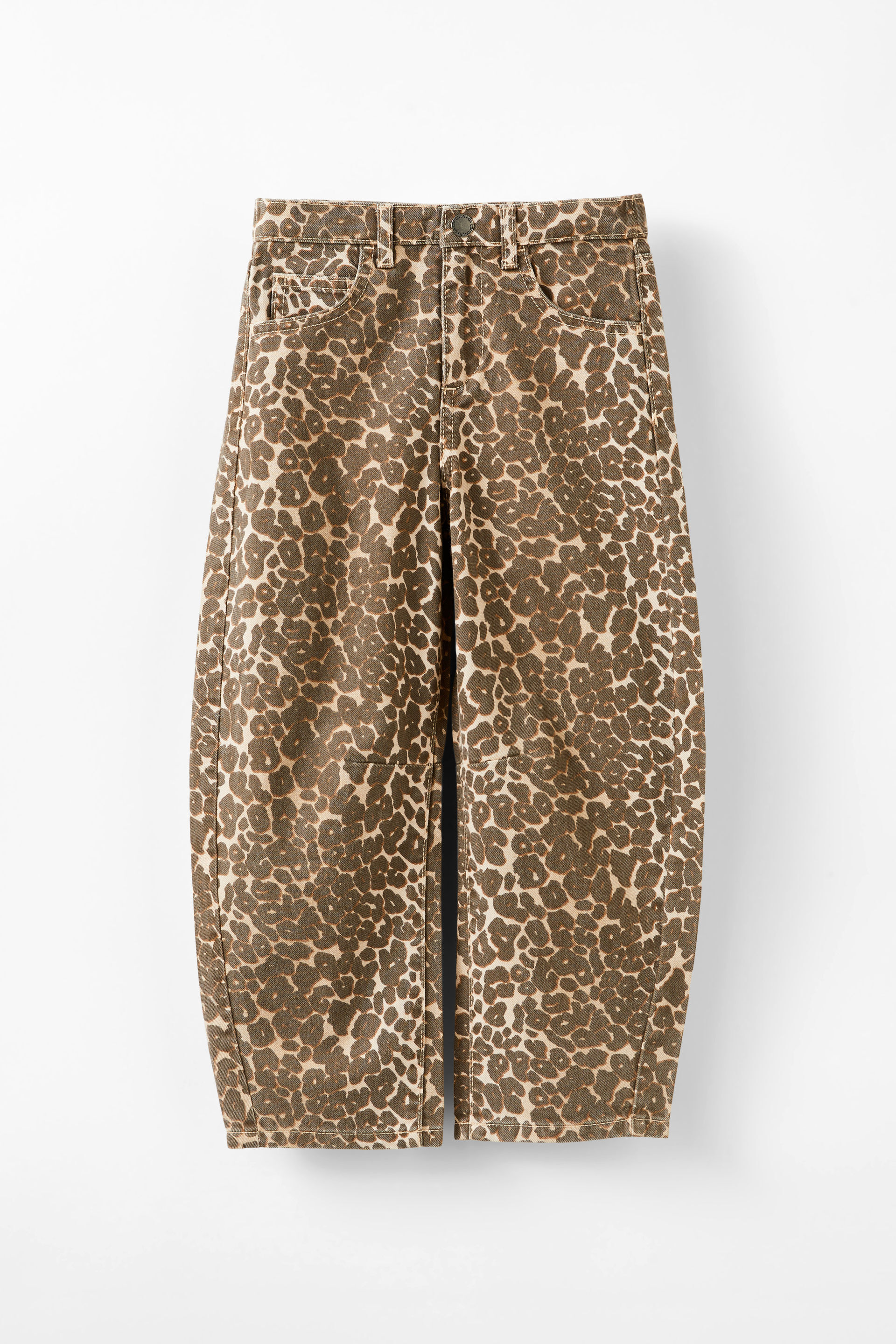 Unisex Barrel Leg Denim Jean