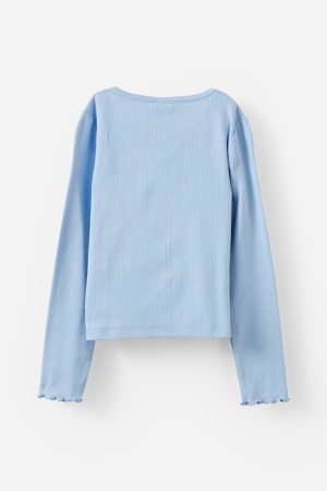 Emma Button Through Long Sleeve