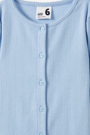 Emma Button Through Long Sleeve