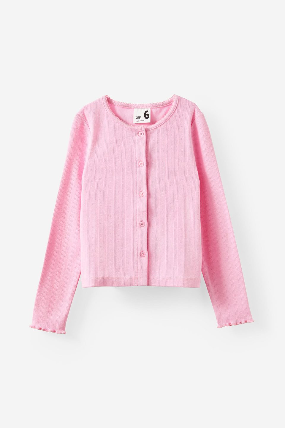 Emma Button Through Long Sleeve