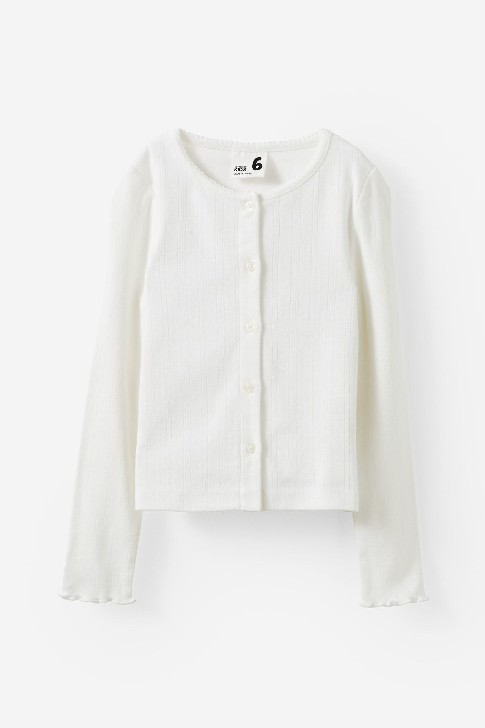 Emma Button Through Long Sleeve