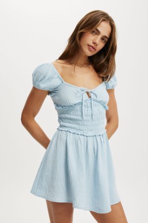Charlie Open Back Mini Sundress