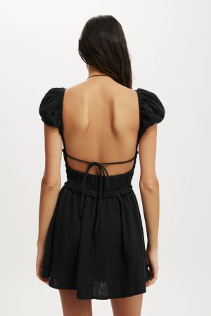 Charlie Open Back Mini Sundress