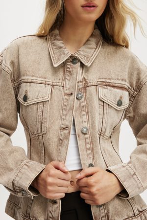 Alva Cinched Denim Jacket