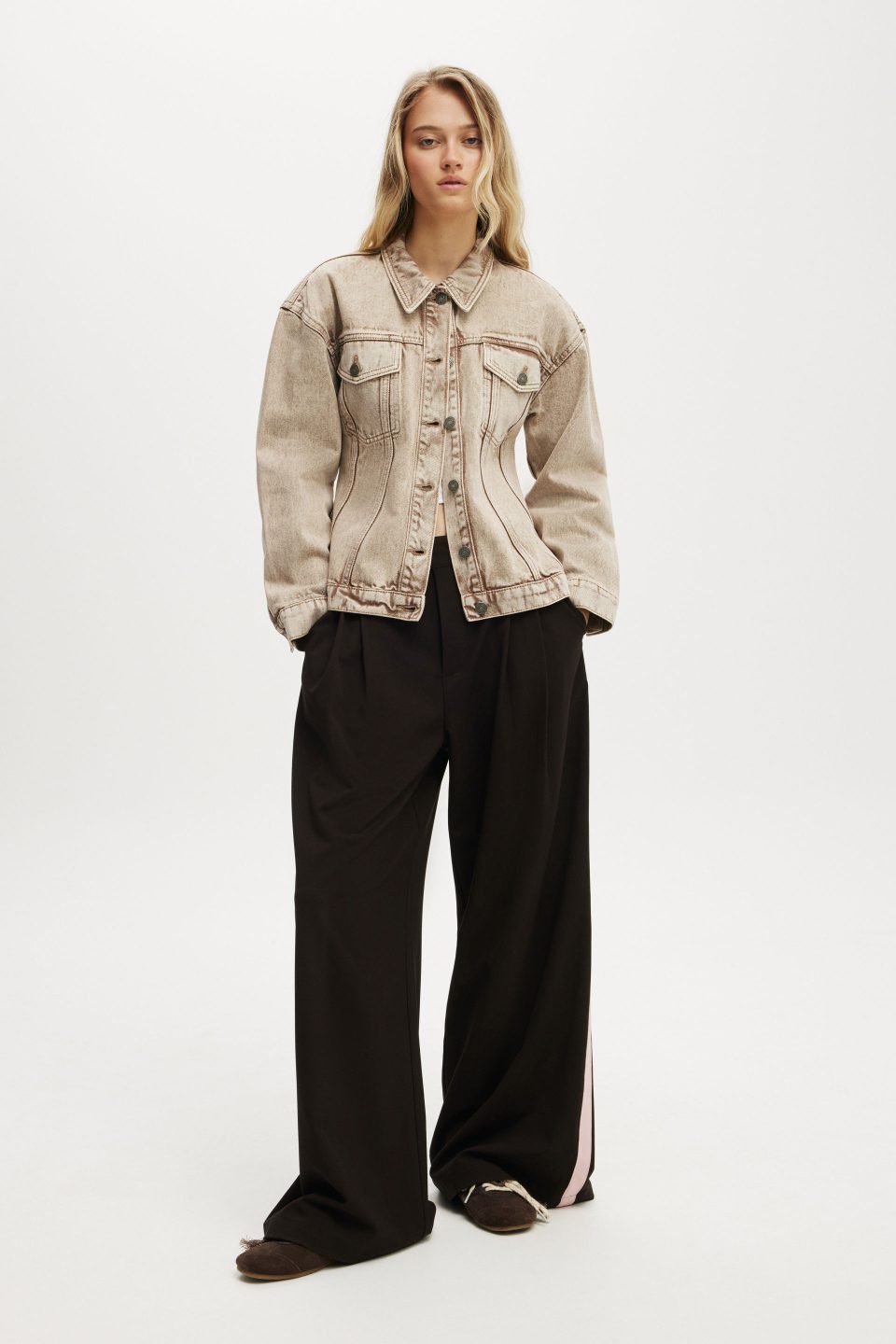 Alva Cinched Denim Jacket