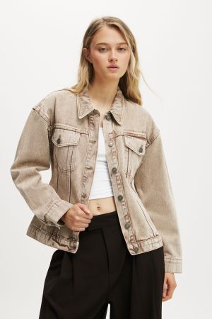 Alva Cinched Denim Jacket