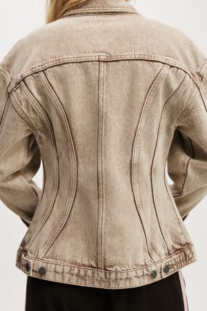 Alva Cinched Denim Jacket