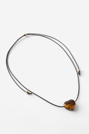 Cord Pendant Necklace