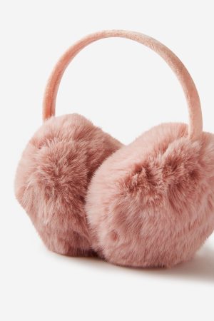 Fluffy Yarn Ear Muffs