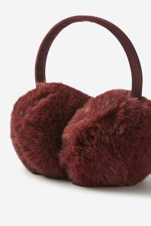 Fluffy Yarn Ear Muffs