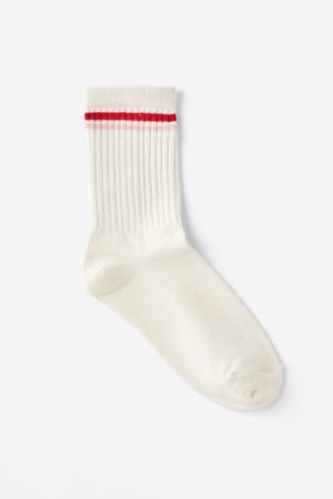 Retro Sporty Crew Sock