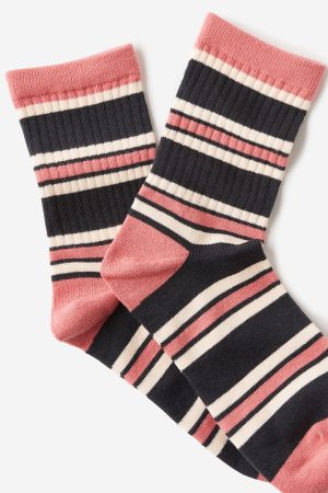 Retro Sporty Crew Sock