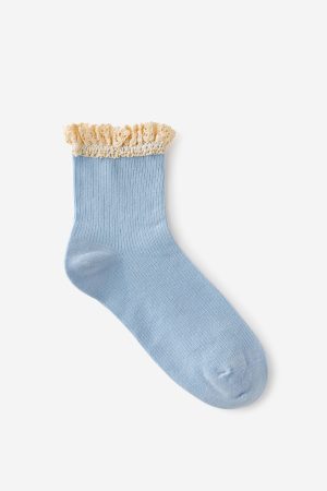 Femme Frill Mid Crew Sock