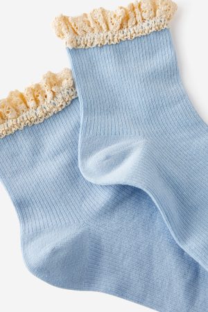 Femme Frill Mid Crew Sock
