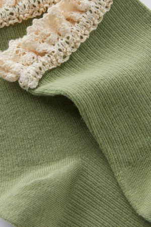 Femme Frill Mid Crew Sock