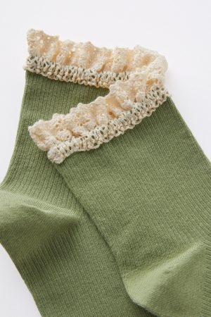 Femme Frill Mid Crew Sock