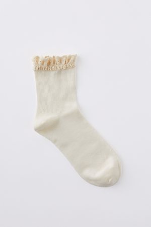 Femme Frill Mid Crew Sock