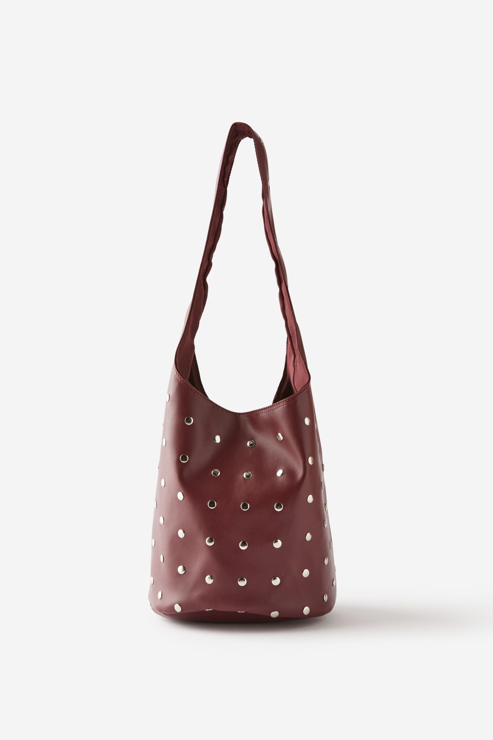 Lia Studded Bucket Bag