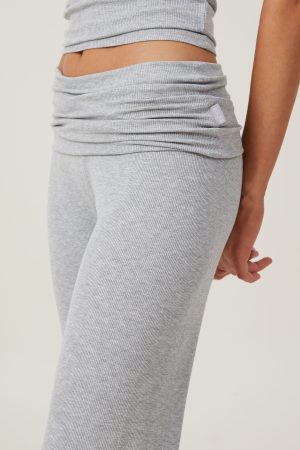Airy Soft Roll Waist Pant