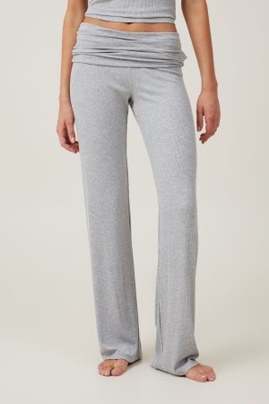 Airy Soft Roll Waist Pant